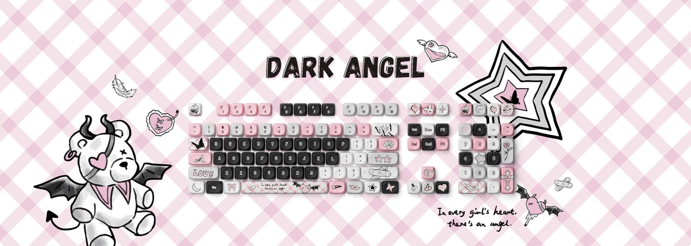 Keycap Akko Dark Angel H5