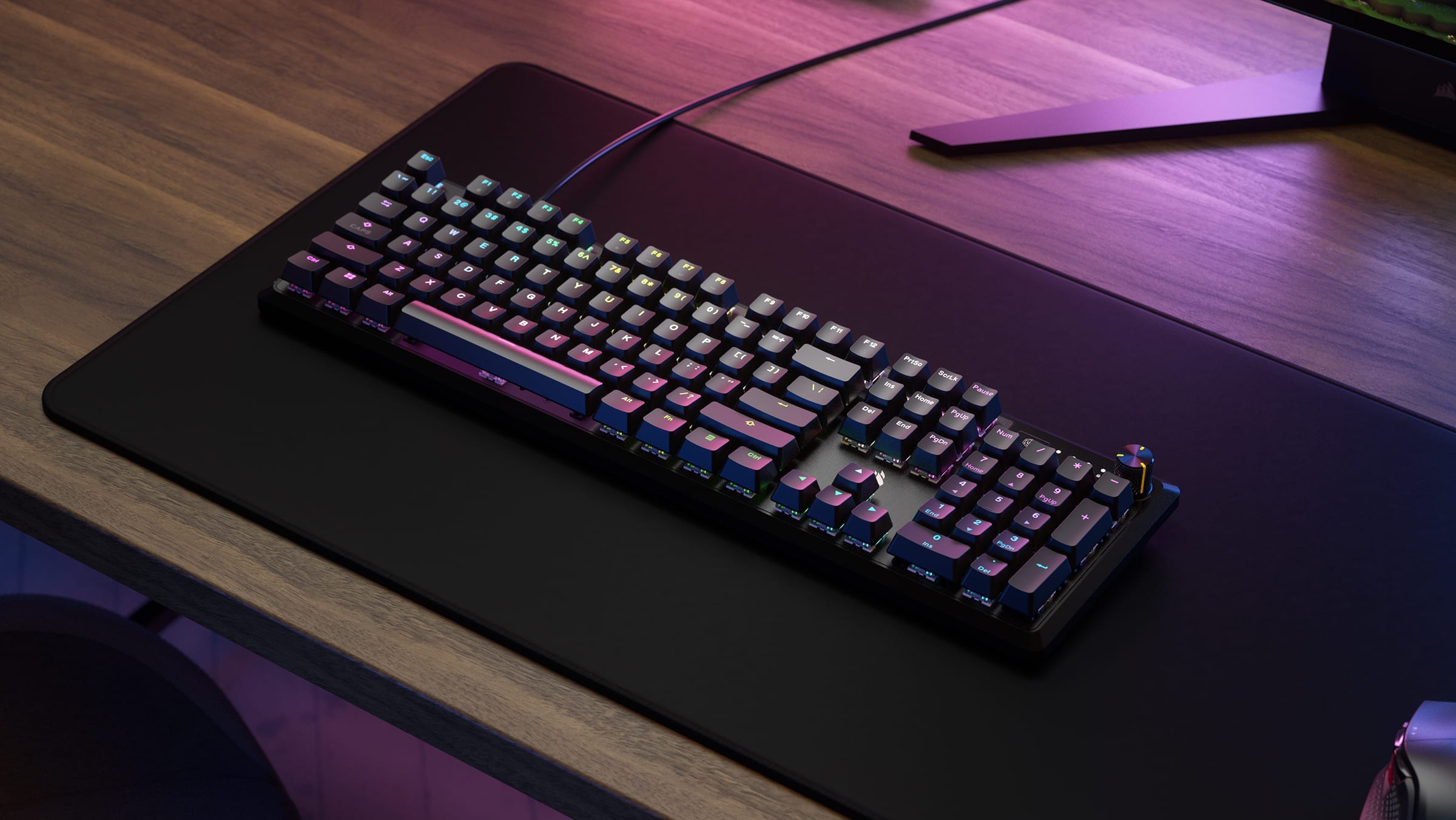 Bàn phím cơ Corsair K70 Core RGB Black H8