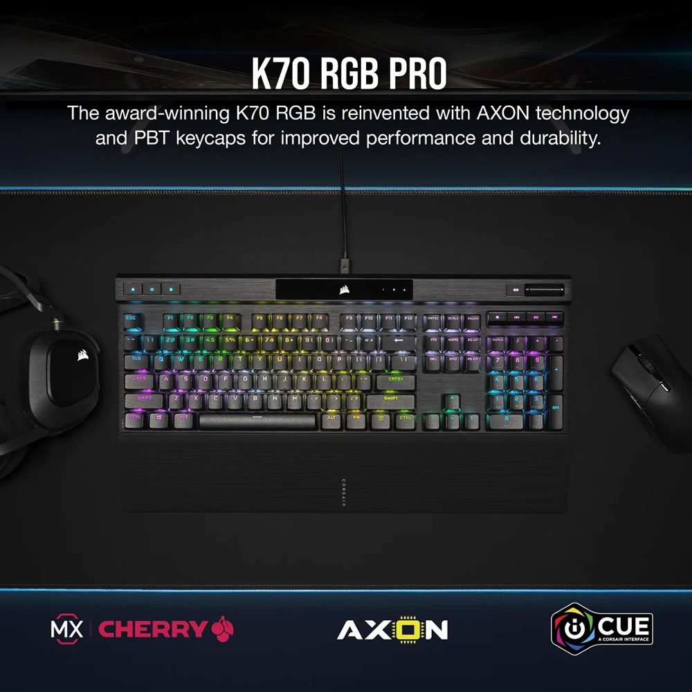 Bàn phím cơ Corsair K70 RGB Pro H6