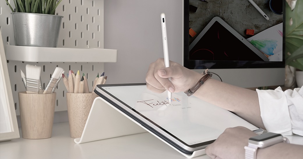 Bút cảm ứng FeelTEK Stylus White cho Ipad H7