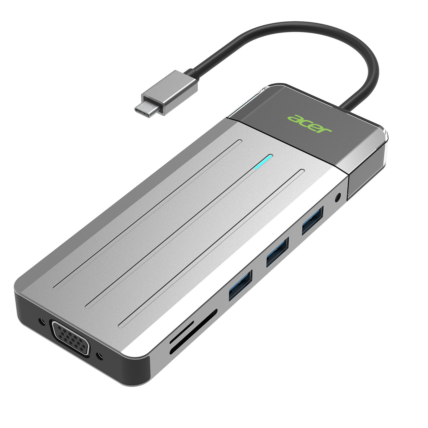 Hub chuyển đổi USB-C Acer Travel Dock 12 in 1 H4