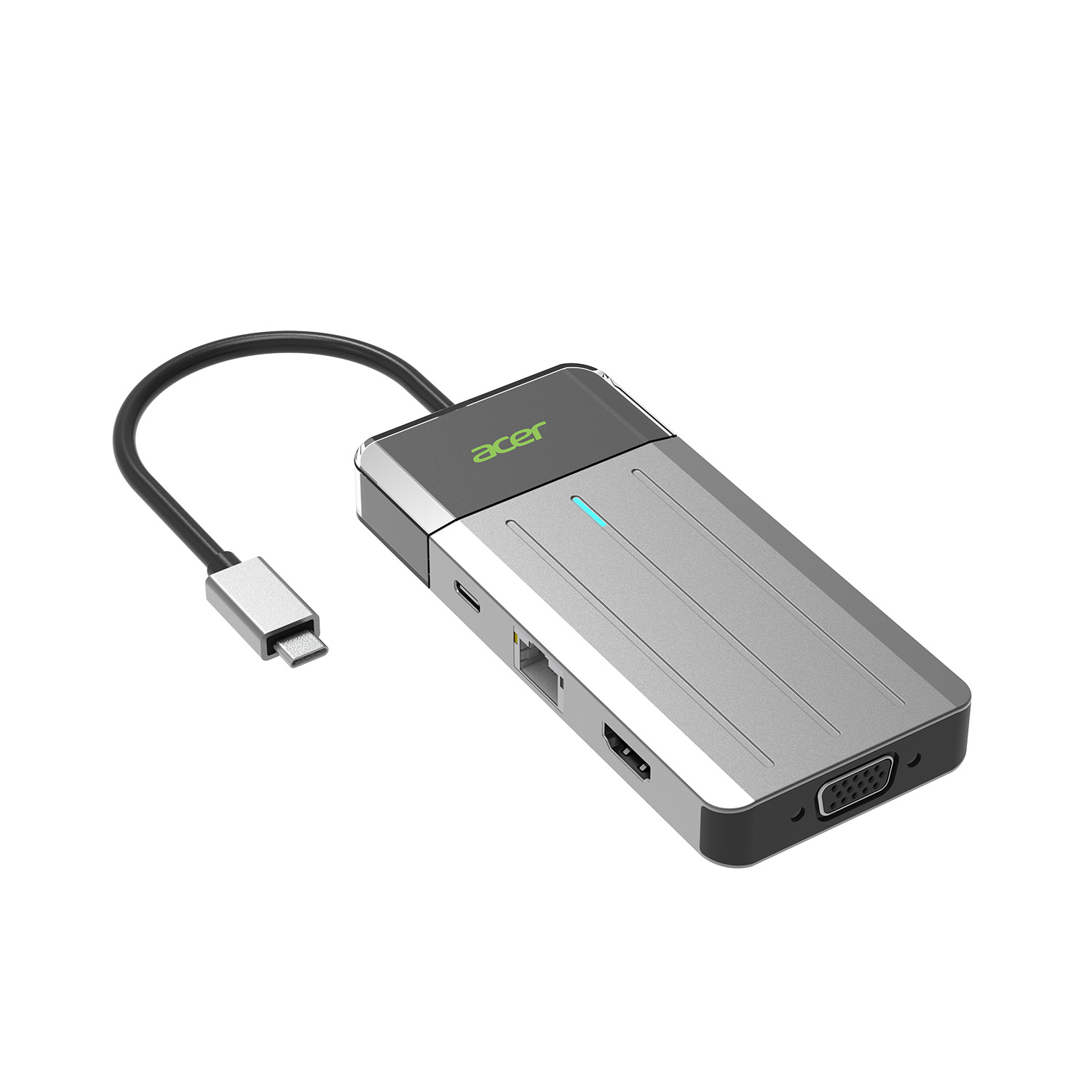 Hub chuyển đổi USB-C Acer Travel Dock 7 in 1 H5