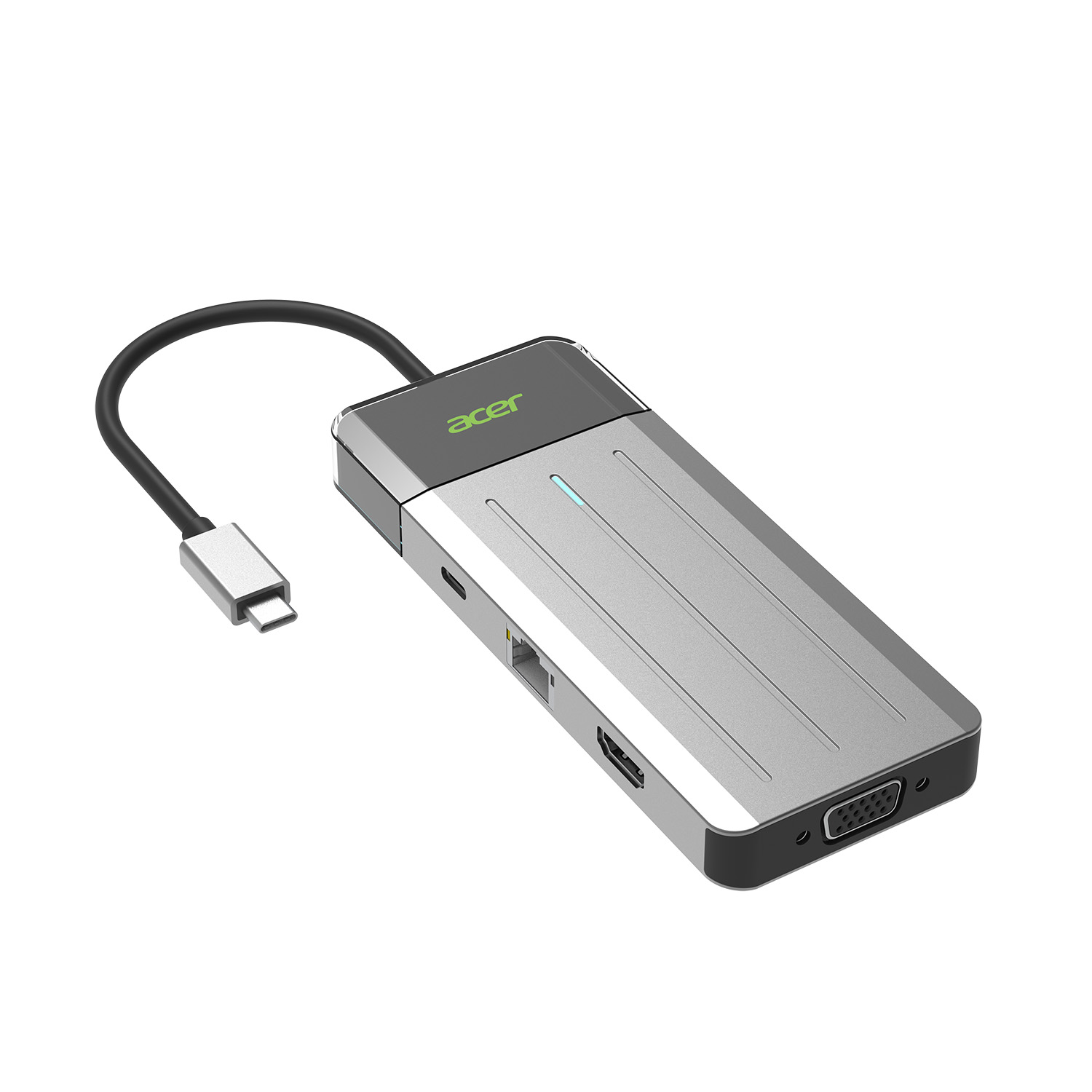 Hub chuyển đổi USB-C Acer Travel Dock 9 in 1 H5