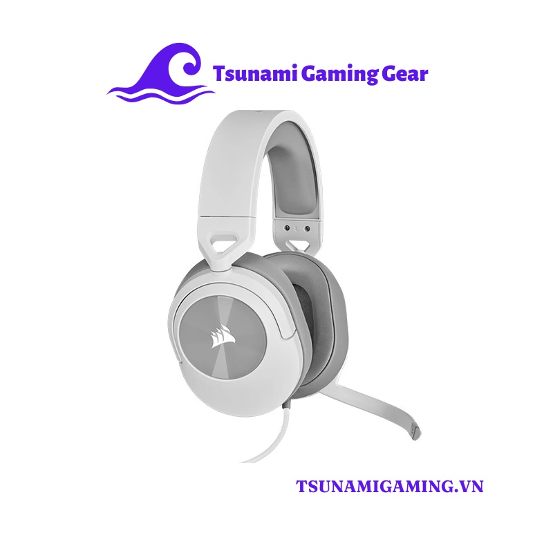 Tai nghe Corsair HS55 Stereo White H1