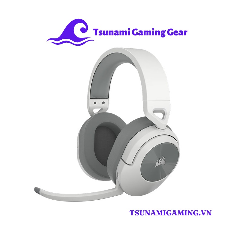 Tai nghe Corsair HS55 Wireless White H1