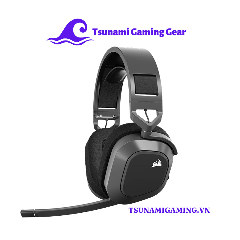 Tai nghe Corsair HS80 Max Steel Gray H1