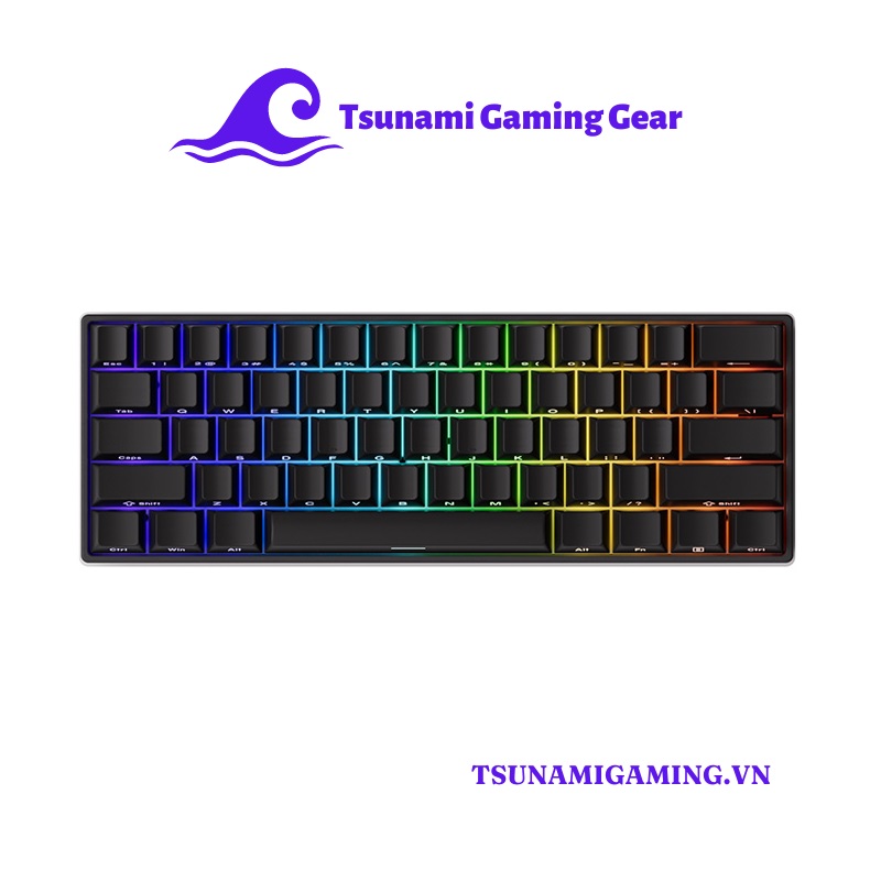 Bàn phím cơ MonsGeek FUN60 Pro SP Black H1