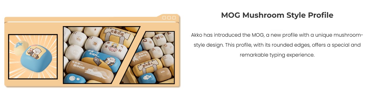 Keycap Akko OtterHustle H7