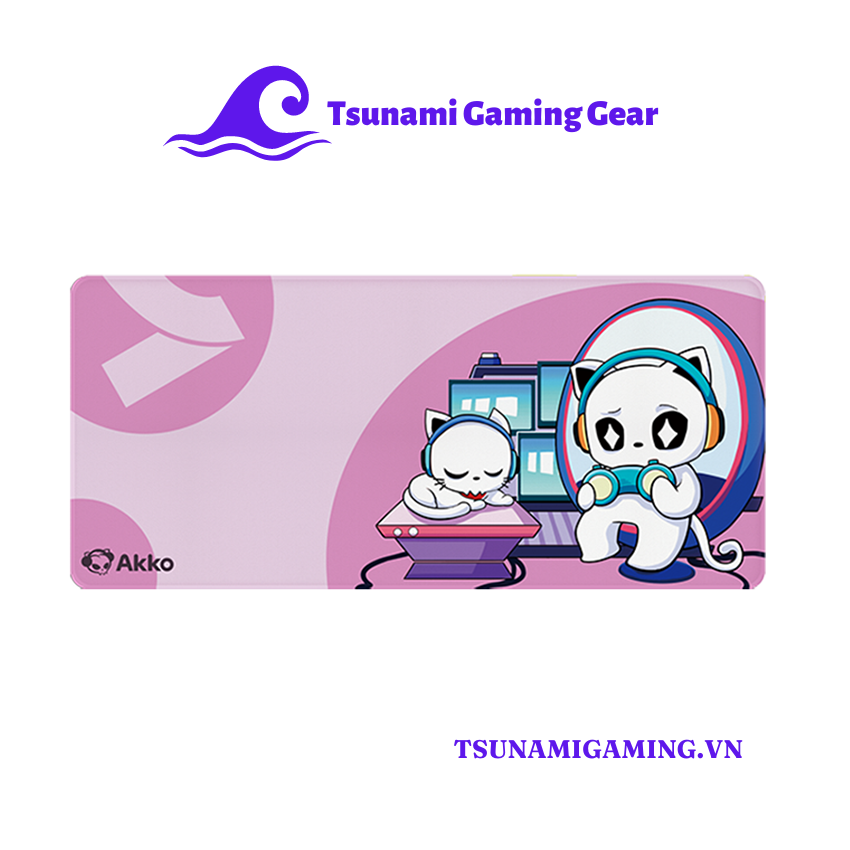Bàn di chuột Akko Stellar Eyes Cat H1