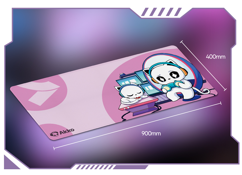 Bàn di chuột Akko Stellar Eyes Cat H5