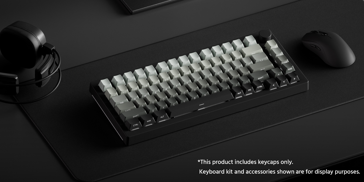 Keycap Veekos Black Gradient H5