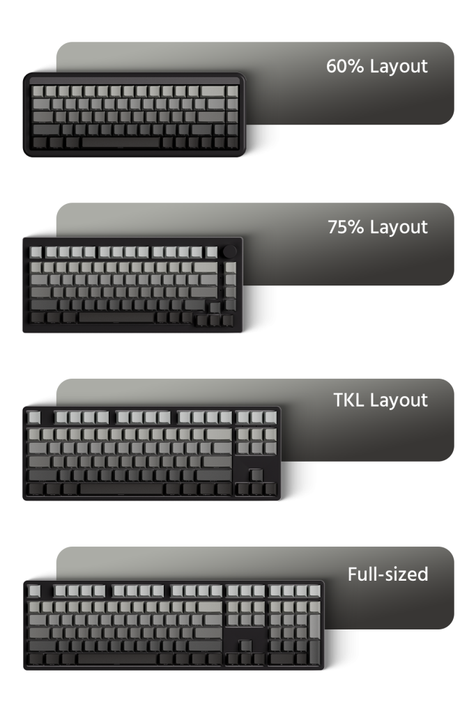 Keycap Veekos Black Gradient H9