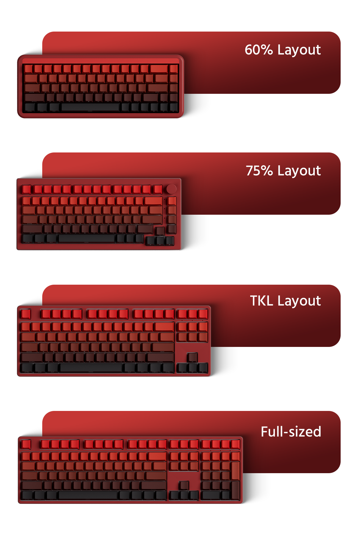 Keycap Veekos Blaze Gradient H7