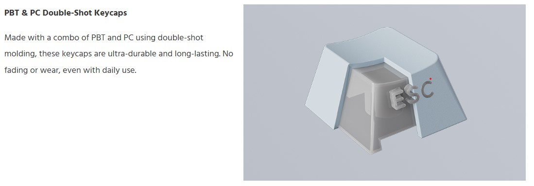 Keycap Veekos Blue Gradient H7