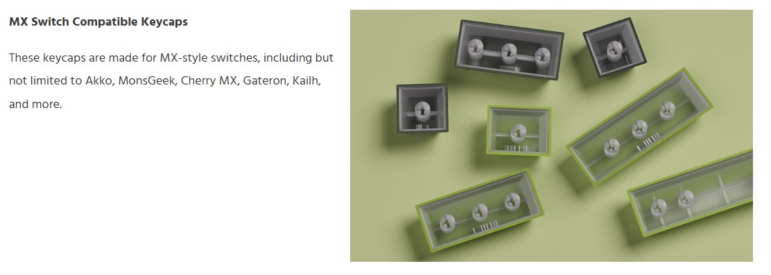 Keycap Veekos Forest Gradient H8